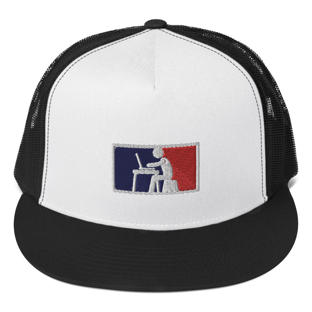 Major League Desk Work Trucker Cap