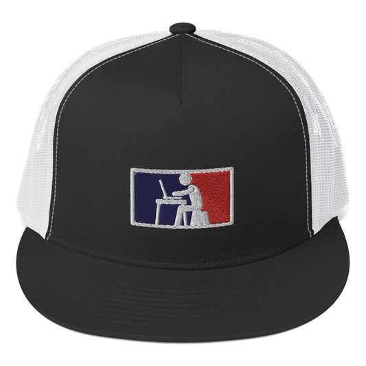 Major League Desk Work Trucker Cap