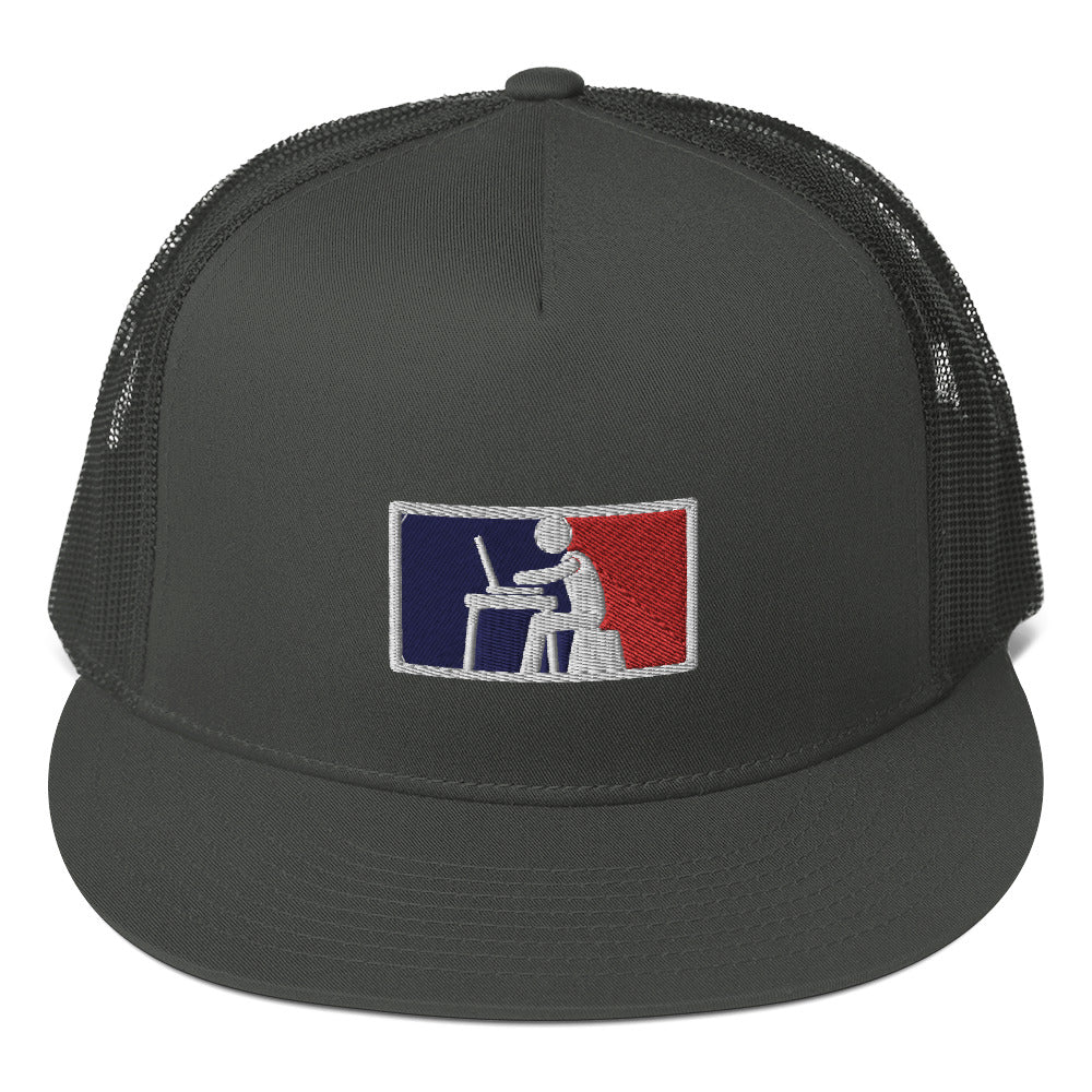 Major League Desk Work Trucker Cap