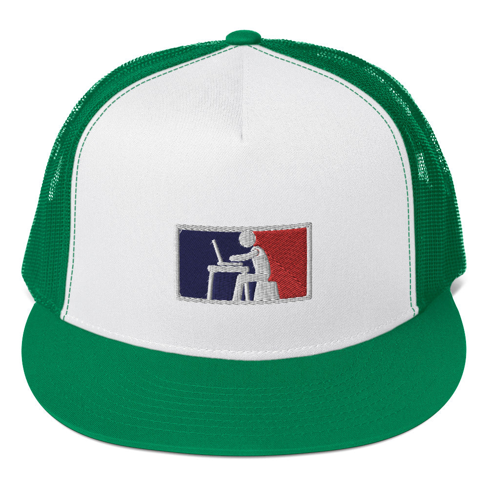 Major League Desk Work Trucker Cap