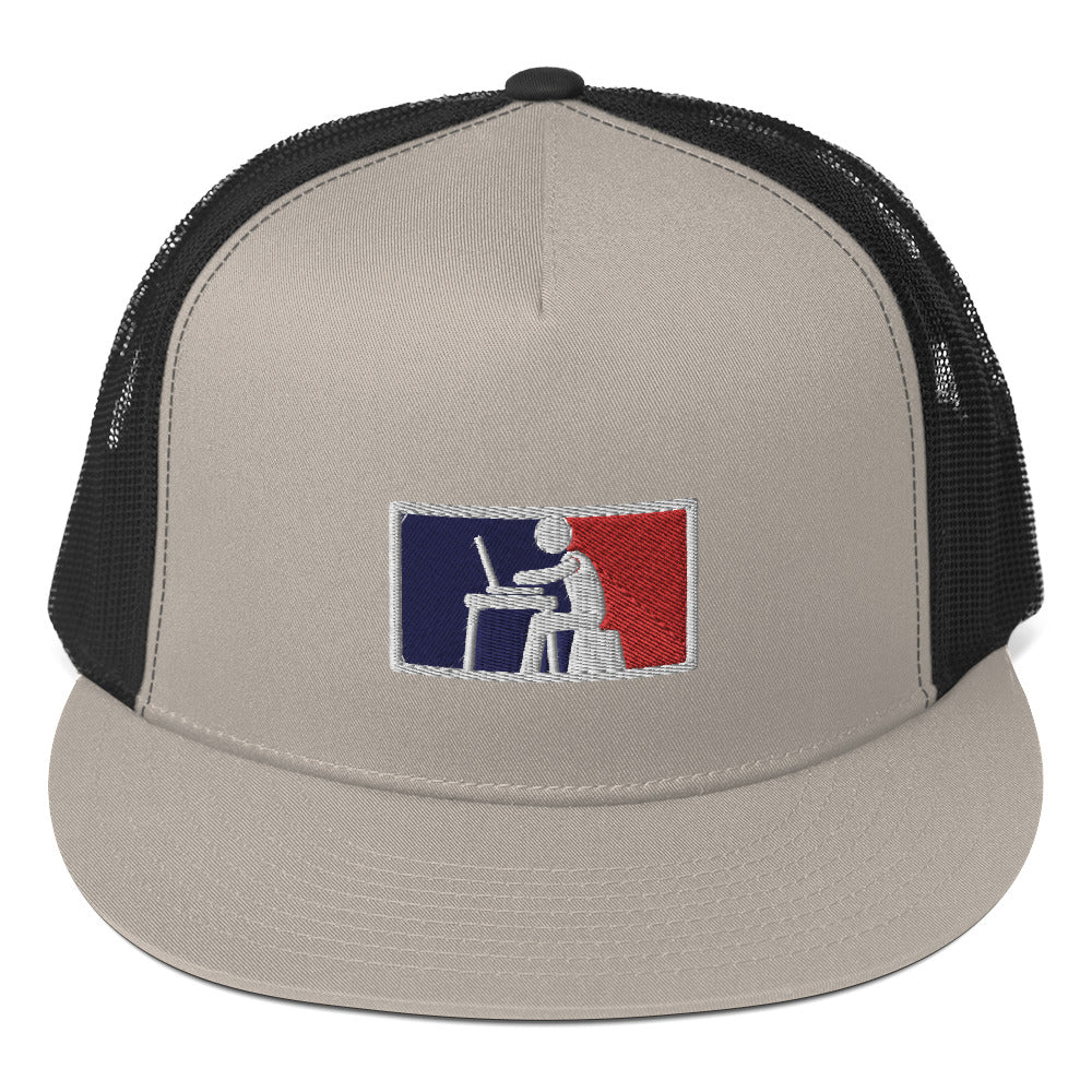 Major League Desk Work Trucker Cap