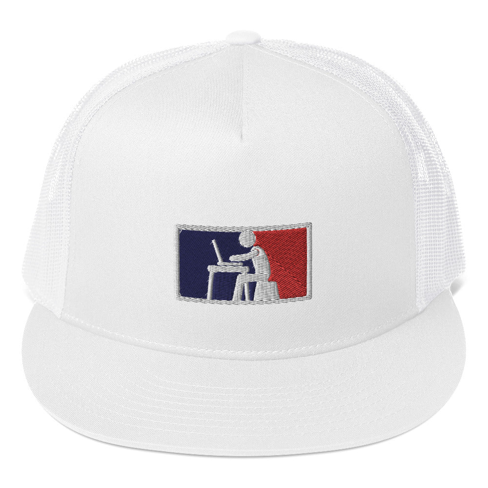 Major League Desk Work Trucker Cap