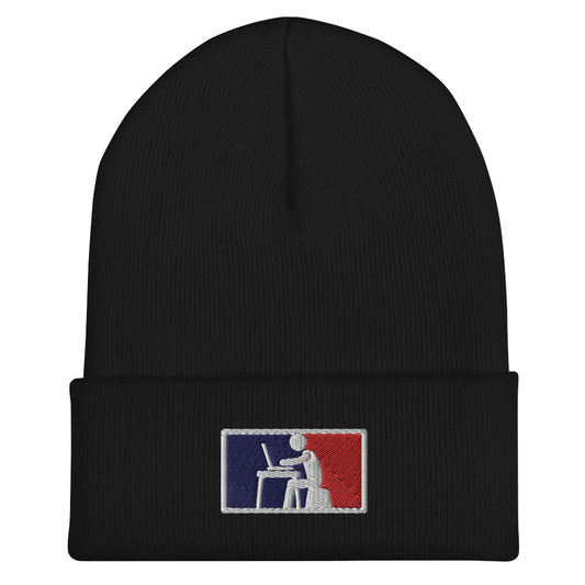 Major League Desk Work Cuffed Beanie