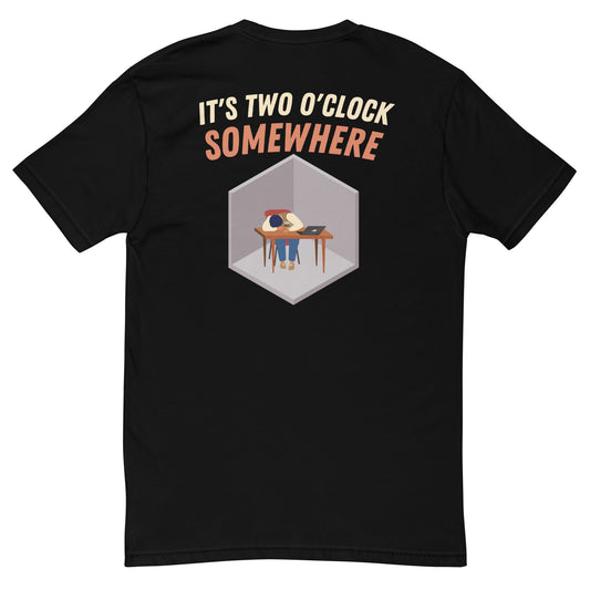 Two O'Clock Somewhere Short Sleeve T-shirt